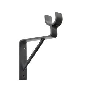 Black High End Metal Curtain Rods End Accessories With <b>Artistic</b> And Unique Designs For Both Casual And Formal Interior <b>Settings</b> - Product Image 1