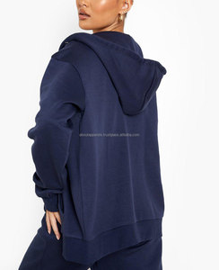Bulk Wholesale Casual Warm <b>Hoodie</b> Street Wear Women Packets Sherpa Fleece <b>Hoodie</b> casual solid <b>knitted</b> hoodies for woman - Product Image 3