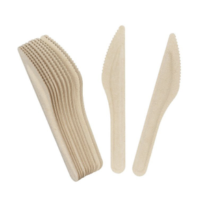 Couteau en bois biodégradable de qualité supérieure 160 mm - Product Image 1