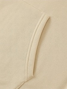 Nueva cómoda Sudadera con capucha estampada de temporada de primavera y otoño de Color sólido de poliéster 100% en estilo fino para hombres hecha en Bangladesh - Product Image 4