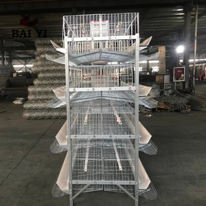 Katman tavuk H tipi <span class=keywords><strong>120</strong></span> kuşlar için yeni pil kafes galvanizli tel dayanıklı uzun ömürlü - Product Image 1