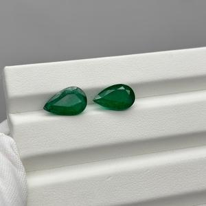 Esmeralda Natural de Primera Calidad, Corte Pera de 4 Quilates, Piedra de Nacimiento de Mayo, para Anillos Hechos a Mano, Esmeralda Suelta, Proveedor de Joyería al por Mayor - Product Image 5