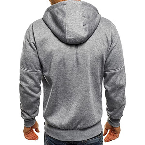 Vente en gros de meilleure qualité, sweats à capuche unis décontractés coupe ample pour hommes, vêtements de rue, pull à capuche respirant pour hommes à vendre - Product Image 4