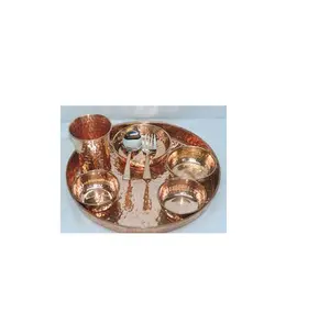 Service de table en cuivre de style luxueux, service de table de qualité, ustensiles de cuisine et restaurants, artisanat et vente naturels - Product Image 1