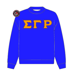 Sigma Gamma Rho Sorority Broderie Femmes Sweat Ras Du Cou | SGRho Sorority Brodé Dames Style Personnalisé Crewneck - Product Image 2