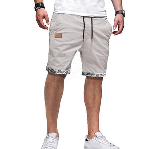 Pantalones Cortos Deportivos Casuales de Verano para Hombre, de Alta Calidad, Directo de Fábrica, Tallas Grandes, 100% Algodón de Pana con Estampados Florales y Lisos - Product Image 3