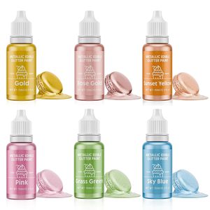 Wholesale Non-toxic Food Grade Metallic Edible <strong>Glitter</strong> <strong>Paint</strong> Luster Dust (Inorganic Pigment) for Cake Macaron Chocolate Decor. - Product Image 2