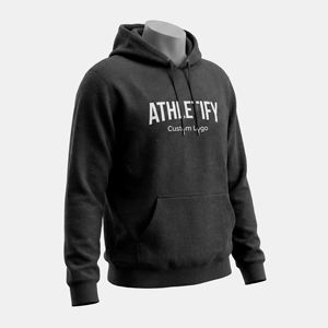 Sudadera con capucha básica de mezcla de algodón para hombre Tela elegante y cómoda de algodón suave Ideal para trajes Casuales - Product Image 5