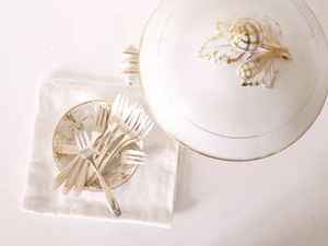 Fork Set In Stainless Steel With <b>Mirror</b> Polished Finished Perfect For <b>Tabletop</b> Use At Weddings Kitchen And Hotel Dining - Product Image 2