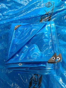 Bâche PE fabriquée en usine de qualité vierge utilisée pour polyvalent avec couleur de taille personnalisable et GSM - Product Image 3