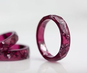 PULSERA Joyería Resina Acrílico Pulsera Brazalete Exagerado Deslumbrante Multicolor Ancho Irregular Cuadrado Acrílico Pulseras para - Product Image 6