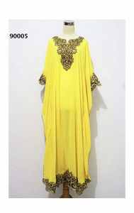 Belle robe musulmane traditionnelle rouge Dubai Farasha Kaftan avec perles de pierre à la main design marocain travail 2024 Kaftan - Product Image 2