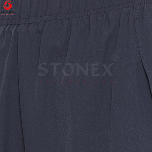 Short de yoga en coton taille haute pour femme Décoration en maille à séchage rapide Respirant Doux Taille élastique pour les entraînements Sports Femmes - Product Image 6