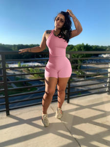 Évider fermeture éclair sweat à capuche court ensemble court femmes tenue 2022 2 pièces femmes ensemble court vêtements - Product Image 5