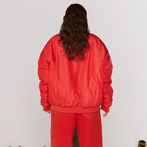 Blouson Bomber Femme Taille Adulte Hiver 2024 à Manches Longues Chaud Vente Chaude Coupe-Vent Blouson Bomber Femme Personnalisé Service de Conception OEM - Product Image 5