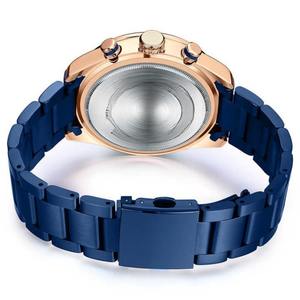 Montre automatique de luxe pour homme, fabriquée avec un boîtier en acier inoxydable durable et un cadran en céramique noire doté d'un verre anti-rayures. - Product Image 6