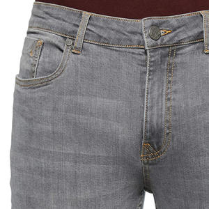 กางเกงยีนส์เดนิมทรงสลิมฟิตสั่งตัดสำหรับผู้ชาย สไตล์สตรีทแวร์ เอวสูงหรือเอวกลาง ทรงตรง - Product Image 5