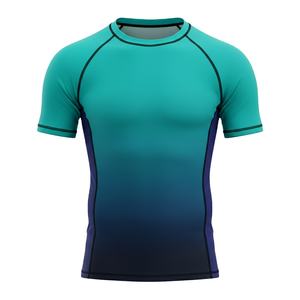 Camiseta Rashguard Sublimada Premium para Hombres, Mujeres y Niños, para MMA, BJJ, Jiu Jitsu, Entrenamiento No-Gi, Compresión Duradera, Venta al Por Mayor, Traje de Baño - Product Image 1