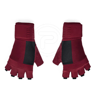Guantes de levantamiento de pesas con logotipo personalizado para hombre, ropa deportiva de cuero para gimnasio, levantamiento de pesas, tallas disponibles - Product Image 6