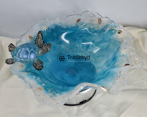 Diseño de tazón de resina hecho a mano de lujo para la cocina del hogar con estilo interior moderno o propósito de decoración de regalo por Tradebyd - Product Image 2