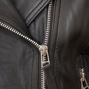 แจ็คเก็ตหนังสำหรับผู้หญิง แจ็คเก็ตหนังคอปกพับได้บุหนังสำหรับฤดูหนาวแบบอุ่นๆ แจ็คเก็ตหนังสำหรับกิจกรรมกลางแจ้งแบบเย็บติดกัน - Product Image 2