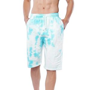 OEM Tie Dye Hombres Pantalones Cortos Atléticos al Aire Libre Pantalones Cortos Transpirable Tie Dye Pantalones Cortos Unisex Con Diseño Personalizado Fabricación Pantalones Cortos - Product Image 1