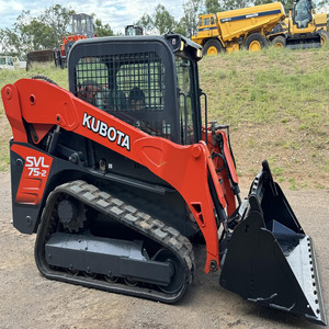 มีบริการจัดส่งรวดเร็ว SVL75 รถตักล้อยางไฮดรอลิกเต็มรูปแบบ 2 ตัว ยี่ห้อ Kubota รถตักขนาดเล็กแบบตีนตะขาบ พร้อมส่ง เครื่องจักรสำหรับงานหนัก - Product Image 1