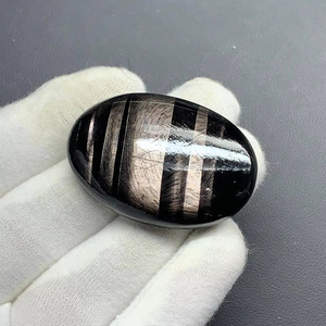 Cristal de hipersteno verde maravilloso de hipersteno de grado AAA 100% para curar piedra suelta hecha a mano para la fabricación de joyas - Product Image 1