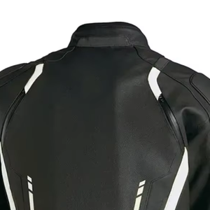Venta caliente nueva moda de los hombres impermeable de cuero genuino chaqueta de la motocicleta personalizada chaqueta de la motocicleta para el invierno - Product Image 4