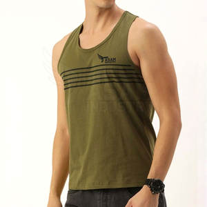 เสื้อกล้ามออกกำลังกายผู้ชาย ออกแบบและขนาดตามสั่ง ขายดี ราคาถูก - Product Image 3