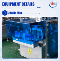 Machine de remplissage automatique de liquides oraux, machine de remplissage et de scellage d'ampoules en plastique, 6000 pièces/h