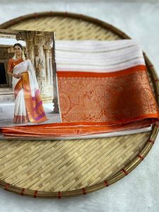 Sari Moderno de Diseño Indio en Viscosa para Mujer, de Secado Rápido, Elegante, para Fiestas, Festivales, Bodas, Estilo de Vida Saurya, Corte Regular, para Todos - Product Image 5