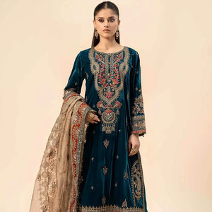 Vestido de fiesta paquistaní calidad decente vestido de Bollywood ropa de fiesta traje de boda mujeres Venta caliente diseñador personalizado Adición - Product Image 1