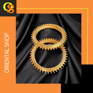 High Quality <b>Bangles</b> <b>Set</b> with 22K Gold Plated Modern Style <b>Bangles</b> <b>Set</b> for Women Wear Jewelry by Exporters - Product Image 3