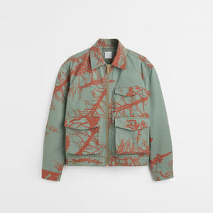 Ensemble Veste et Jean en Denim Brodé Vintage Personnalisé pour Homme, Faible MOQ, Fermeture Éclair, Imprimé Intégral, Style Tendance 2026 - Product Image 1