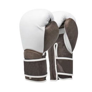 Gants de combat de haute qualité en PU personnalisés en usine avec logo personnalisé pour la boxe - Product Image 4