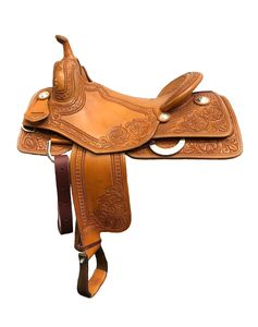 Selle anglaise de course de baril occidental de qualité supérieure avec design haut de gamme équipement de cheval de meilleure qualité sellerie de siège de cow-boy - Product Image 1