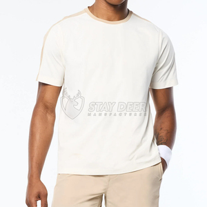 Camiseta Deportiva de Primera Calidad para Hombre, para Gimnasio, Entrenamiento, Correr, con Tejido Transpirable de Secado Rápido - Product Image 1