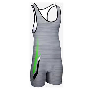 Singlets de Lucha Sublimados Baratos, Unisex, Ligeros, Elásticos, Transpirables, de Secado Rápido, Duraderos, Personalizables, Ropa Deportiva de Poliéster - Product Image 2