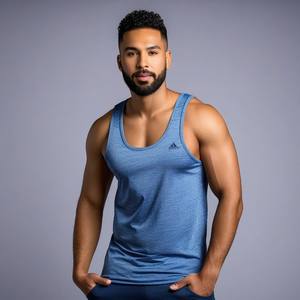 Camiseta sin Mangas Casual de Diseño Personalizado de Alta Calidad para Hombre, 100% Algodón, Ecológica, Transpirable, de Secado Rápido, con Serigrafía, Excedente de Exportación - Product Image 5