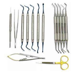 Dental Implant Surgery Kit Surgical Instruments Handheld Stainless Steel Bone Graft Sinus Lift <b>Tunneling</b> Professional Tools - Product Image 5
