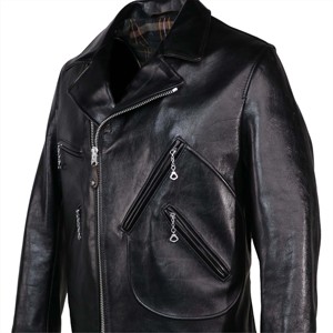 Chaqueta de carreras de cuero para hombre de alta calidad: impermeable, a prueba de viento e ideal para motocicletas - Product Image 2