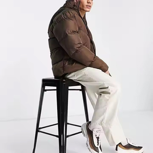 แจ็กเก็ตแจ็คเก็ตบุนวมสำหรับผู้ชาย, แจ็กเก็ตฤดูหนาวมีซิปปิดเสื้อแจ็กเก็ตพิมพ์ลายเปลือกนิ่มสำหรับผู้ใหญ่สินค้าใหม่2022ออกแบบได้ตามต้องการ - Product Image 3