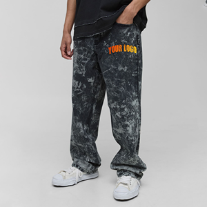 Pantalons en denim confortables pour hommes, mélange de coton et d'élasthanne, tissu de qualité durable, denim indigo premium pour hommes - Product Image 4