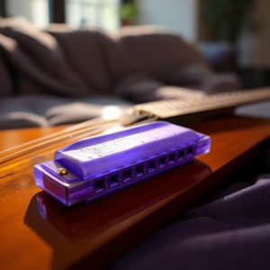 Armonica Do TRANSLUCENT Harp Viola M110P - Product Image 3