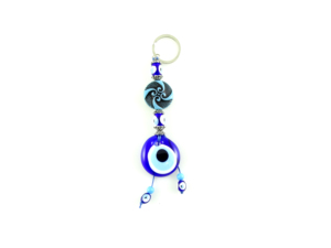 พวงกุญแจ DAFNI BIG PAZAR Evil Eye Bead Carabiner - โลหะผสมแฟชั่นรูปทรง 3 มิติ พร้อมเคลือบสีแบบพิเศษและลายนูน - Product Image 5