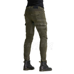 Pantalones vaqueros de moto hechos de algodón a prueba de viento pantalones vaqueros de moto de talla grande estilo único pantalones vaqueros de moto para adultos - Product Image 3