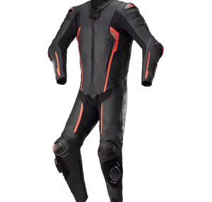 Meilleur prix de gros sur mesure adulte taille hommes moto cuir costume nouveau style avec respirant caractéristique imprimé techniques - Product Image 1
