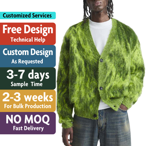 <b>Oversized</b> <b>Cardigan</b> Custom Made Logo Private Label High Quality Soft Fabric Wholesale Supply - Product Image 4