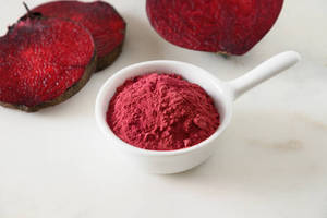 Poudre de betterave séchée de qualité constante, couleur rouge naturelle, superaliment de qualité supérieure pour les produits de boulangerie, les boissons, les smoothies, les sauces, les aliments - Product Image 5